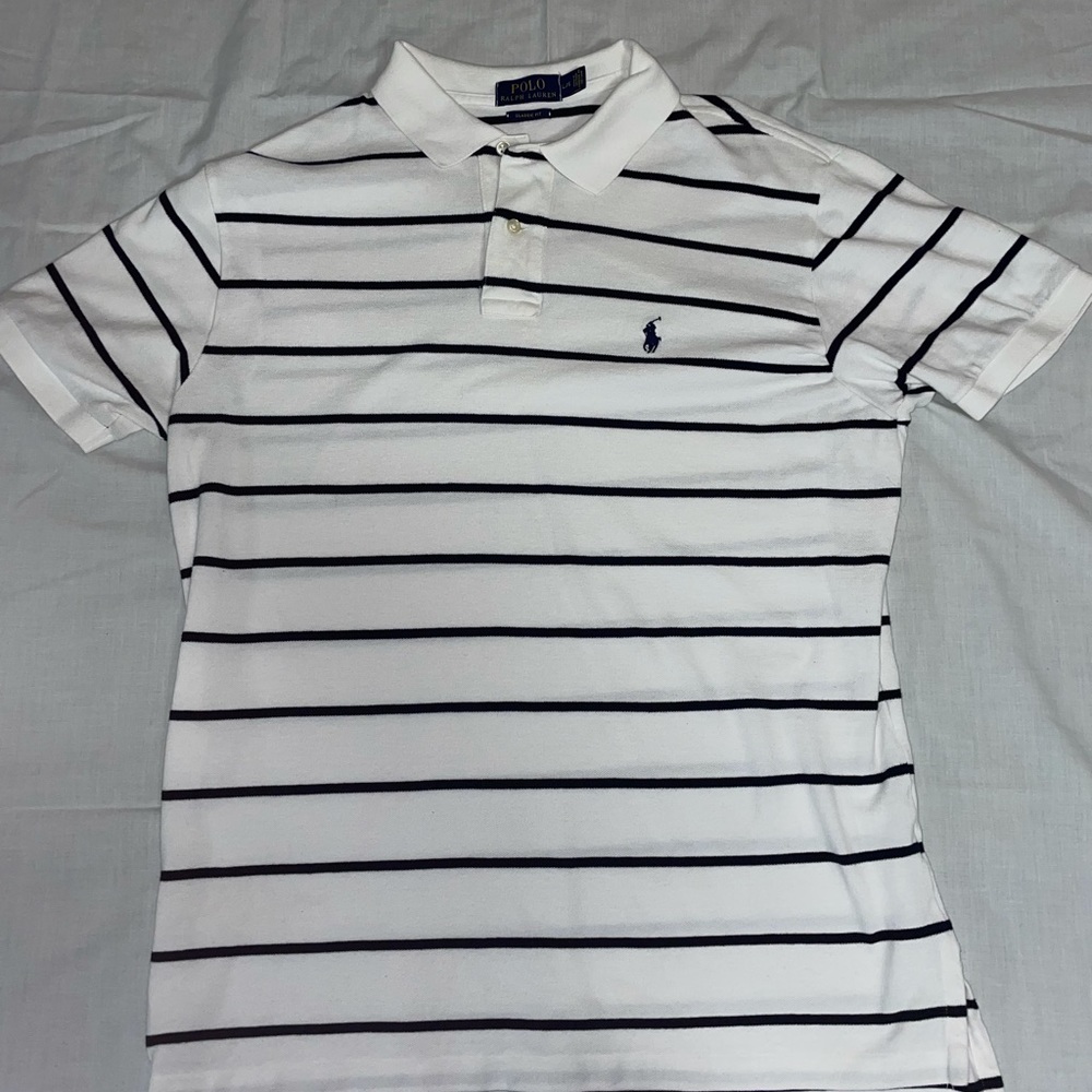 Men’s Ralph Lauren Polo White Size Large